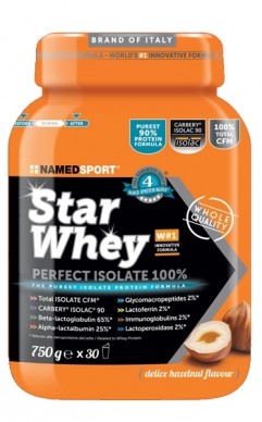 Star Whey Perfect Isolate 100% Delice Hazelnut 750 G