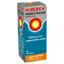 Nurofen Febbre E Dolore Orale Sosp 100 Ml 200 Mg/5 Ml Arancia Senza Zucchero Con Siringa