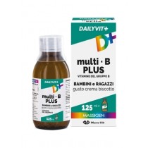 Dailyvit+ Multi B Plus Vitamine Del Gruppo B Per Bambini E Ragazzi Gusto Limone 125 Ml