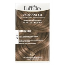 Euphidra Colorpro Xd 700 Biondo Gel Colorante Capelli In Flacone + Attivante + Balsamo + Guanti