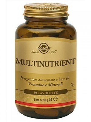 Multinutrient Solgar 30 Tavolette