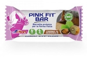 Proaction Pink Fit Bar Nocciole 30 G